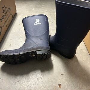 Kamik Navy Rain Boots